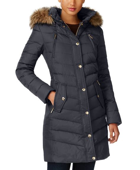 michael kors women long jacket|michael kors jackets women's outlet.